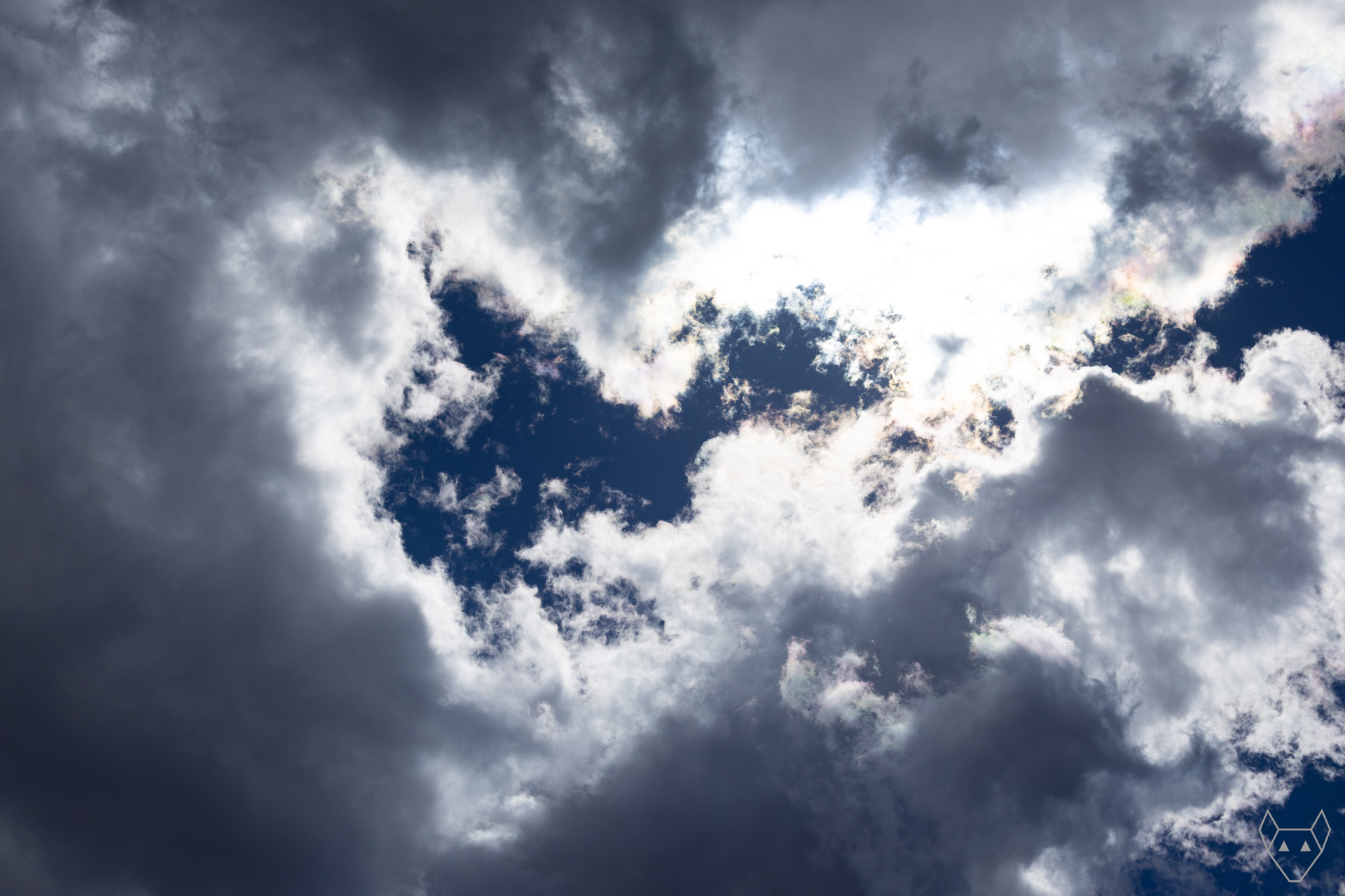 Coalescing storm clouds