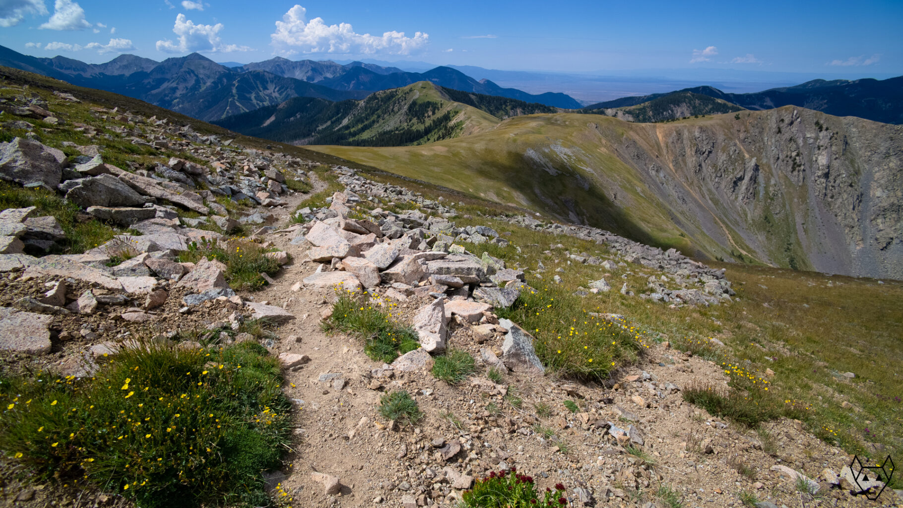 Trail above treeline